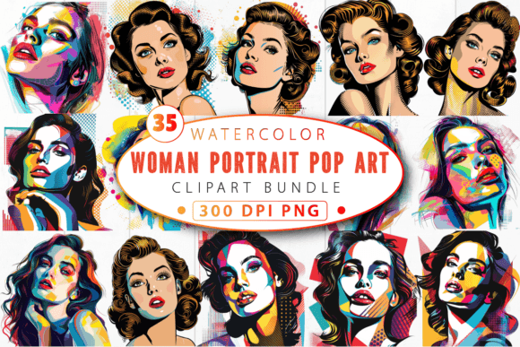 Download Realistic Woman Portrait Pop Art - Art Collection