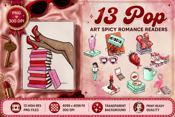 Download Pop Art Spicy Readers Clipart Collection - Art Collection