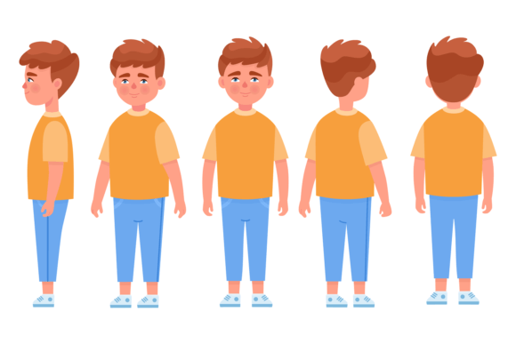 Download Boy Constructor. Cartoon Kid Animation P - Art Collection