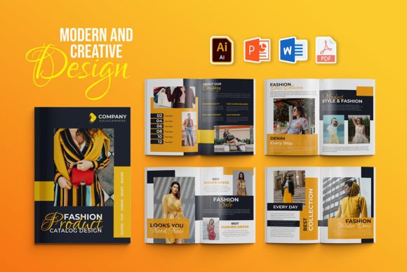 Download Modern Multipurpose Catalogue Template - Catalogue Collection