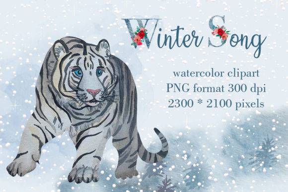 Download Watercolor Clipart Bengal Tiger - Art Collection