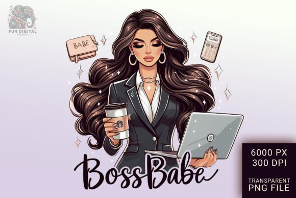 Download Girl Boss Entrepreneur Businesswoman Art - Art Collection