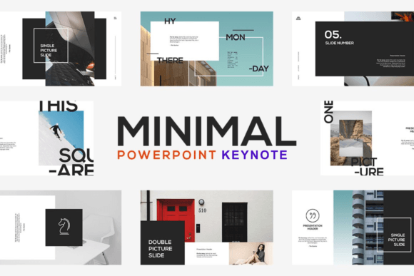 Download Minimal PowerPoint and Keynote Template - Minimal powerpoint Collection