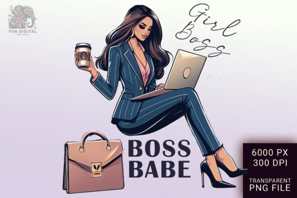 Download Girl Boss Entrepreneur Businesswoman Art - Art Collection