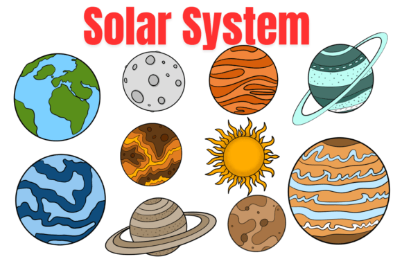 Download Solar System Planet Clipart Illustration - Art Collection
