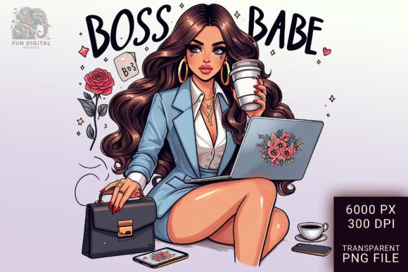 Download Girl Boss Entrepreneur Businesswoman Art - Art Collection