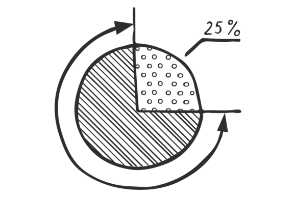 Download Pie Chart Icon. Market Statistic Data Do - Art Collection